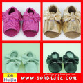 2015 Spring Summer New fashion cheap cute sweet color bow and tassels sandals Imported From China wholesale with baby shoes